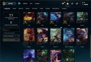 Conta Diamante 1 com 25 Champs e 1 Skin - League of Legends LOL