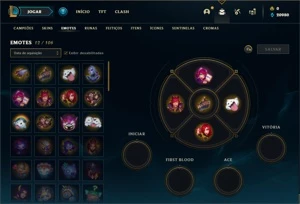 Conta Diamante 1 com 25 Champs e 1 Skin - League of Legends LOL