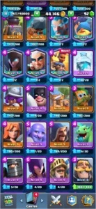VENDO CONTA NV 11 DE CLASH ROYALE, QUASE TODAS AS CARTAS