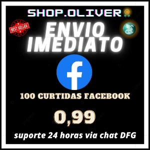 100 curtidas facebook - Social Media