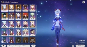 GANYU C1+ DILUC+ VENTI+ ZHONG+ MONA+ QIQ+ ALBED+ (4)ARMAS 5* - Genshin Impact