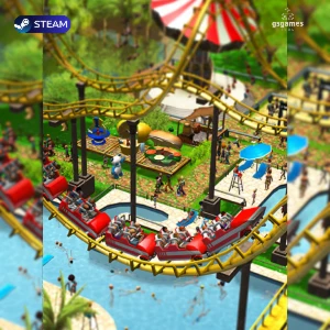 RollerCoaster Tycoon Deluxe + Tycoon 2 e 3 Platinum! - Steam