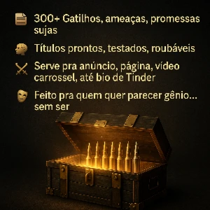 300+ títulos prontos e insanos pra fechar sem forçar! - Outros