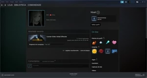 Conta steam com cs prime e insígnia de lealdade - Counter Strike