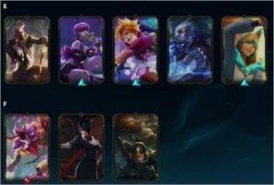 Conta de LoL Platina 4, 144 skins, lvl 238, 128 champ - League of Legends