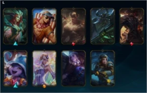Conta de LoL Platina 4, 144 skins, lvl 238, 128 champ - League of Legends