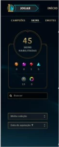 Conta Prata 1 League of Legends BR LOL