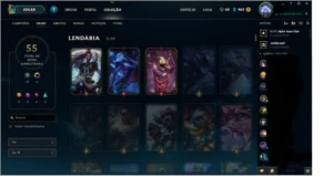 Conta Diamante 5 LOL - League of Legends