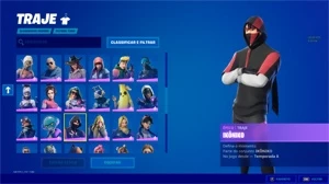 CONTA FORTNITE + EPIC GAMES COM IKONIK E GLOW DESDE TEMP 4