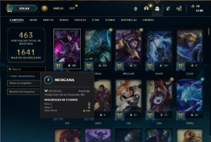Esmeralda 4 com TODOS os champs e 402 Skins + 221 Cromas - League of Legends LOL