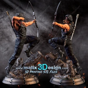 Rambo 3d stl sanix - Outros