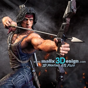 Rambo 3d stl sanix