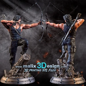 Rambo 3d stl sanix - Outros