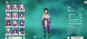 Conta endgame - Genshin Impact