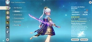 Conta endgame - Genshin Impact
