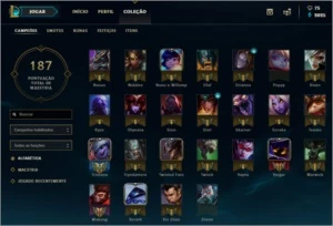 Conta League of Legends Prata 1 (mmr alto) LOL