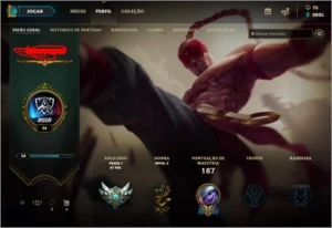 Conta League of Legends Prata 1 (mmr alto) LOL