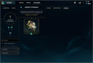 Conta League of Legends Prata 1 (mmr alto) LOL