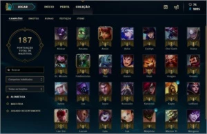 Conta League of Legends Prata 1 (mmr alto) LOL