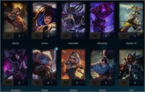 Conta Platina 2 League of Legends LOL