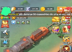 Conta last war Level 34 quase 35 Tropas 237K / Times - Outros