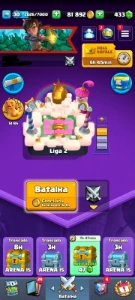 Conta clash royale quase todas as cartas