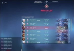 Conta IMORTAL MMR Radiante - Valorant