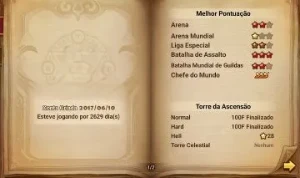 Conta Summoners Wars Servidor Global