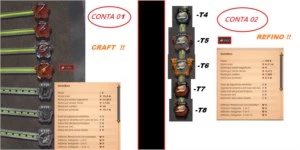Conta com 181M + 2 Conta de Brinde $$ - Albion Online