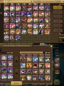 Conta Sw global End Game, PVE speed, 106 devilmon 17k crista - Summoners War