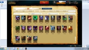 Conta LoL lv 30,104 campeões 40 skins 4 lendarias 3 runepage - League of Legends