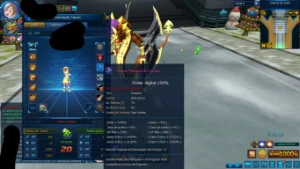 Conta Ladmo server Alphamon - Digimon Masters Online