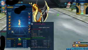 Conta Ladmo server Alphamon - Digimon Masters Online