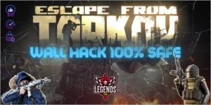 ESCAPE FROM TARKOV|WALLHACK+PATCH DE PROTEÇÃO|LEGENDSTEAM
