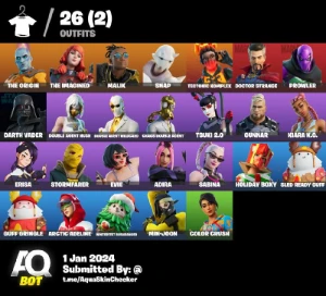 Conta Fortnite 26 Skins (FULL ACESSO)