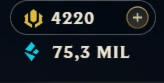Conta upada a mão, mestre 135 pdl 4k de rp - League of Legends LOL