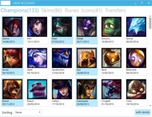 CONTA UNRANKED S6 GOLD - TODOS OS CHAMP - 86 SKINS 11PG RUNA - League of Legends LOL