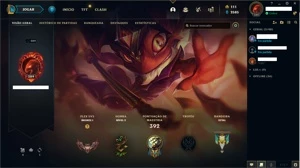 Contas League of Legends e Valorant LOL