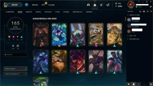 Contas League of Legends e Valorant LOL