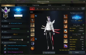 Conta Kazeros Sorc 1560 com runa! - Lost Ark