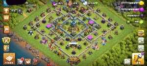 Clash of clans CV13 recém iniciado