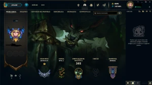 Conta 8K Rp 106 Skins + 60 Frag De Skins - League of Legends LOL