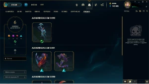 Conta 8K Rp 106 Skins + 60 Frag De Skins - League of Legends LOL