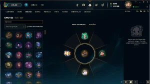 Conta 8K Rp 106 Skins + 60 Frag De Skins - League of Legends LOL