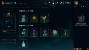 Conta 8K Rp 106 Skins + 60 Frag De Skins - League of Legends LOL