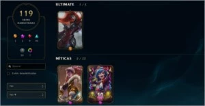 Estou vendendo conta League of legends lv 219. LOL