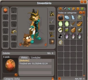 Iop lvl 199 full SCROLL, com CASA e 1650 OGRINES - Dofus