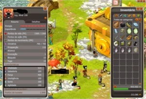 Iop lvl 199 full SCROLL, com CASA e 1650 OGRINES - Dofus