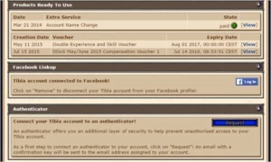 10 Voucher + Paladin 48 com 78 de Distance + Equipamentos - Tibia