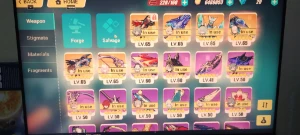 Honkai Impact Conta LV88(Quase todas valks, armas e stigmas) - Epic Games